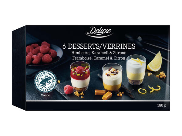 Stuzzichini dolci dolce in bicchiere