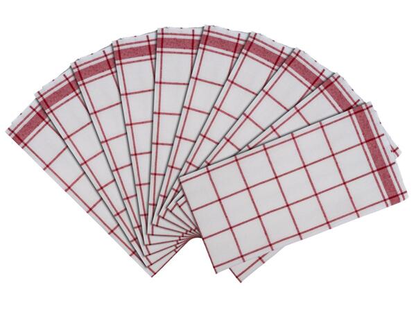 Tea towels 50x70cm, 10 pieces