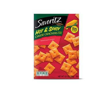 Savoritz Hot & Spicy or BIG Cheese Crackers