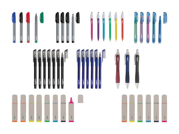 Assortiment de stylos