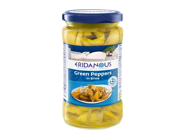 Eridanous Pickled Green Peppers in Brine