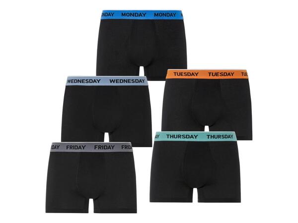 Men's boxers, 5 pieces