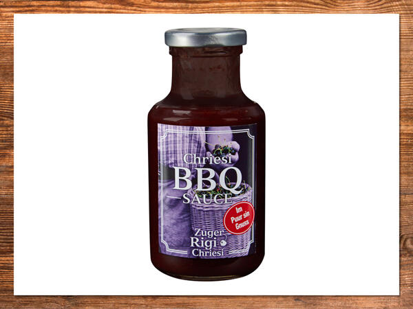 Sauce BBQ cerise