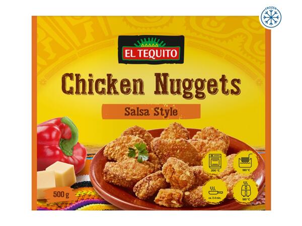 El Tequito Chicken Nuggets with Salsa Flavouring