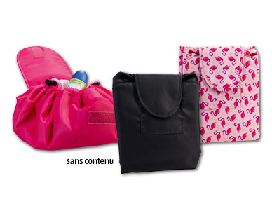 Trousse de toilette avec cordon