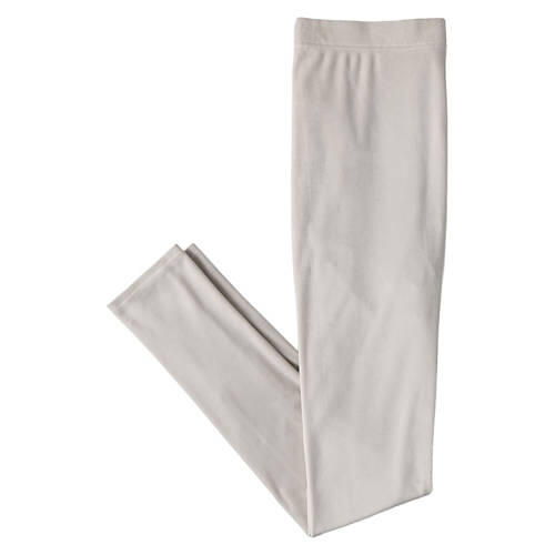 Ladies Ultra Plush Leggings - Gray, XL
