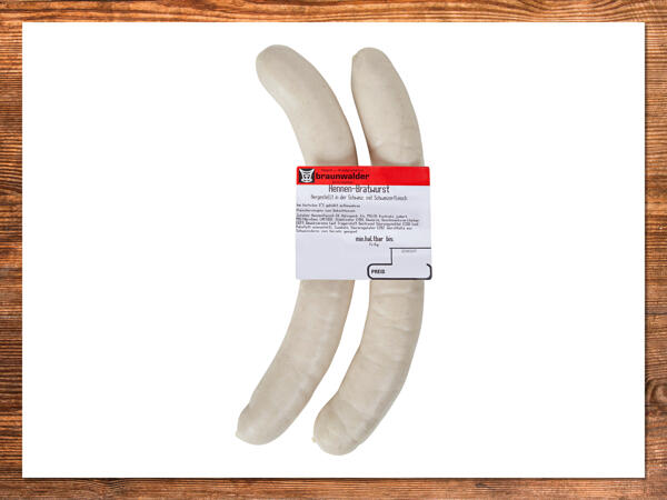 Hennen-Bratwurst