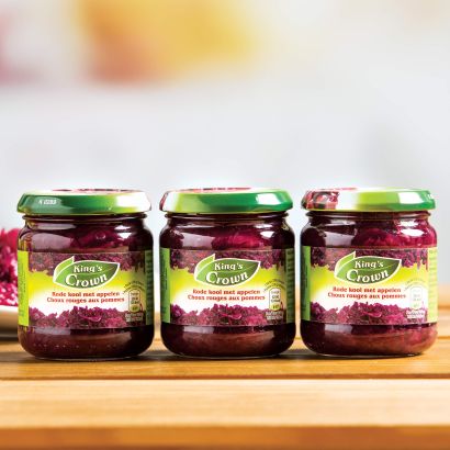 Chou rouge aux pommes, pack de 3