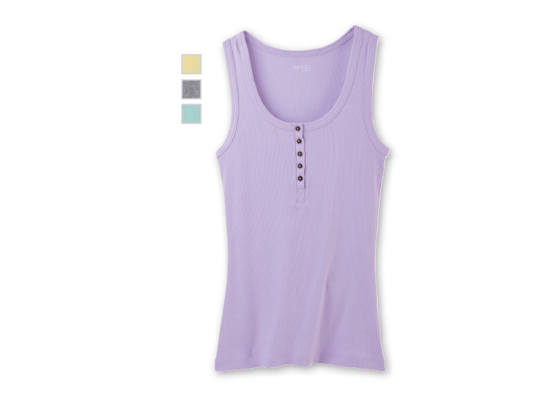 ESMARA LINGERIE Ladies' Ribbed Top