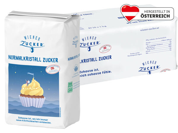 Wiener Zucker Normalkristall Zucker
