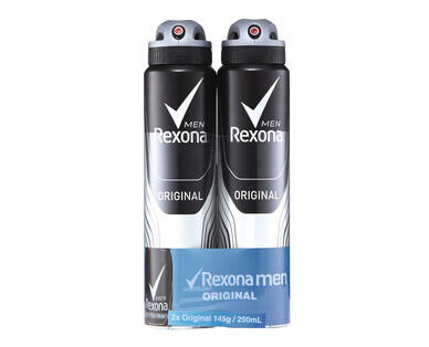 Rexona Antiperspirant Deodorant Aerosol 2 x 145g