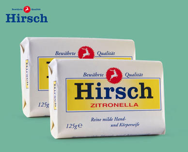HIRSCH Zitronella Seife, Doppelpkg.