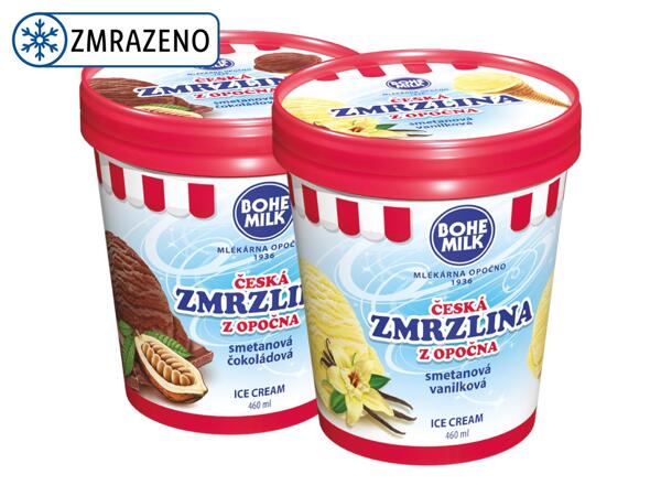 ČESKÁ ZMRZLINA Z OPOČNA