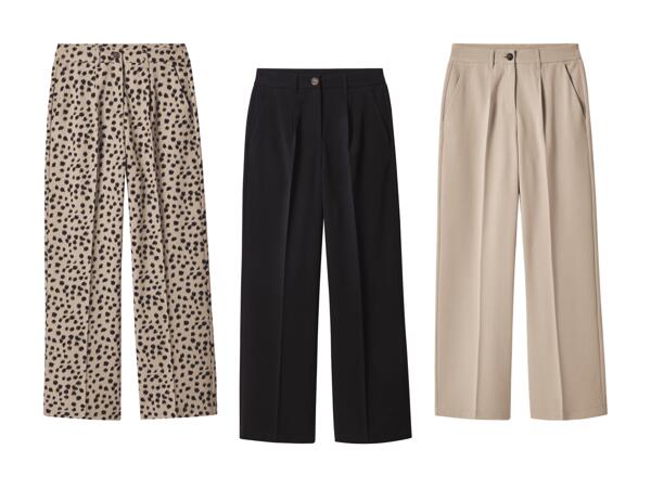 Pantalon à jambes larges
