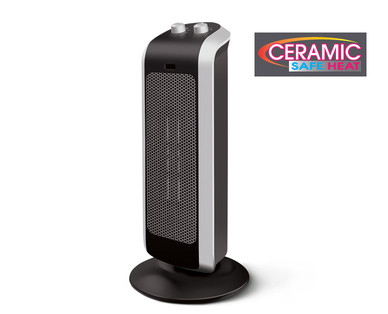 Easy Home Oscillating Ceramic Tower Heater