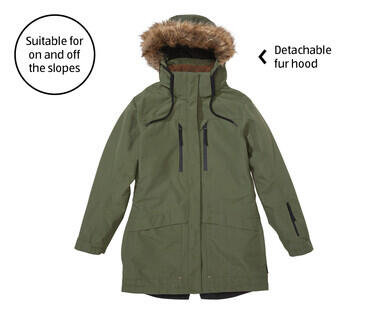 Women's Snowboard Jacket - Khaki
