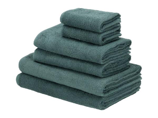 Livarno Home Green Towel Set - Set of 6