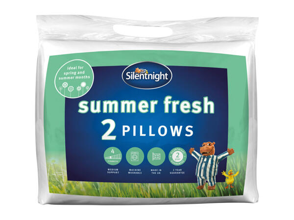 Silentnight Cooler Summer Pillow Pair