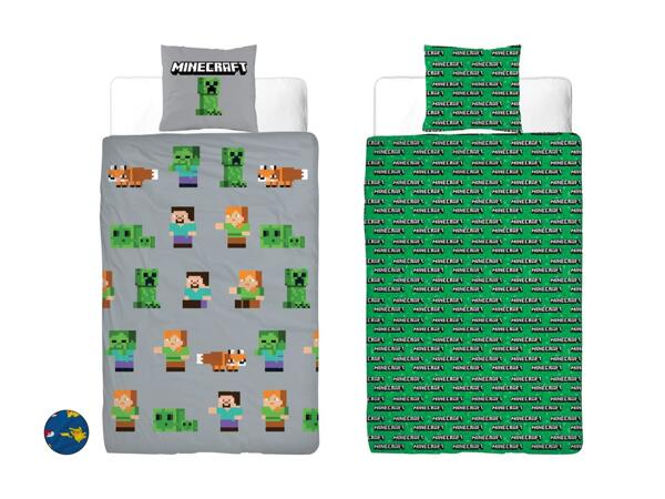 Minecraft/​Pokémon Bettwäsche