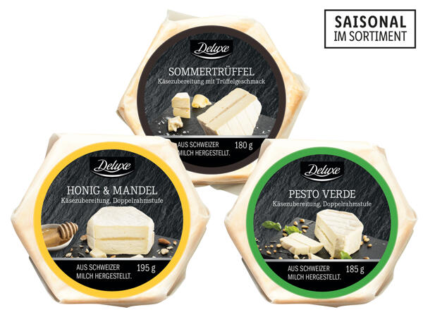 Gourmet Weichkäse mit Füllung