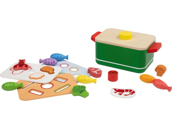 Wooden Toys Scales or Saucepan Set