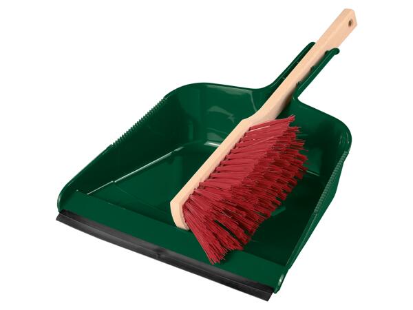 Outdoor Dustpan and Brush