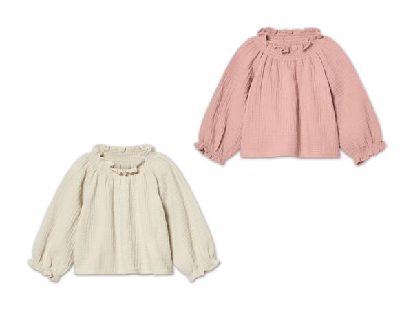 Baby Musselin Langarmshirt