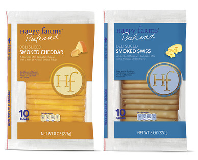 Happy Farms Smoked Deli Sliced Cheese