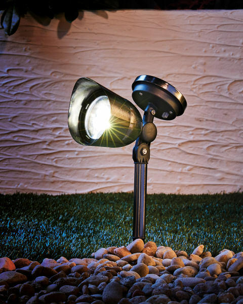 Stainless Steel Solar Spotlight