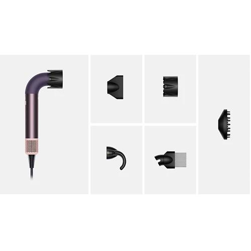 DYSON Sèche-cheveux Supersonic r™ Straight+Wavy, jaspe prune