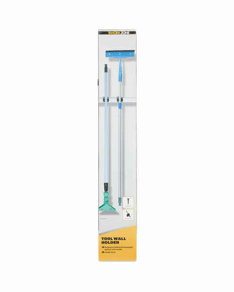 6-Hook Rail Tool Wall Holder