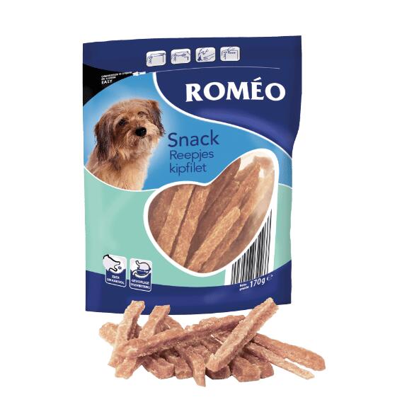 Roméo kip- of eendenfilet snacks