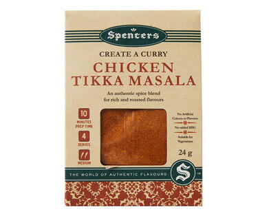 Spencers Create a Curry 22g - 25g