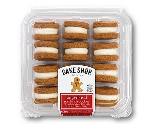 Bake Shop 
 Gingerbread Cookie Sandwich