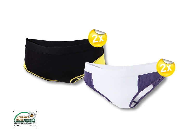 Slips de sport, lot de 2