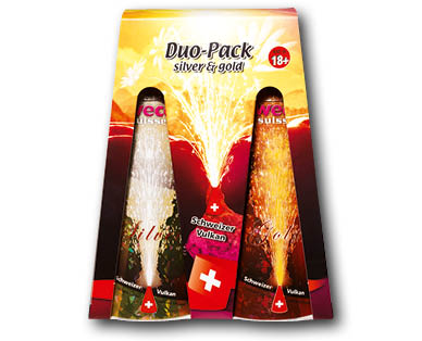 Lot de volcans, 2 pièces WECO SUISSE(R)