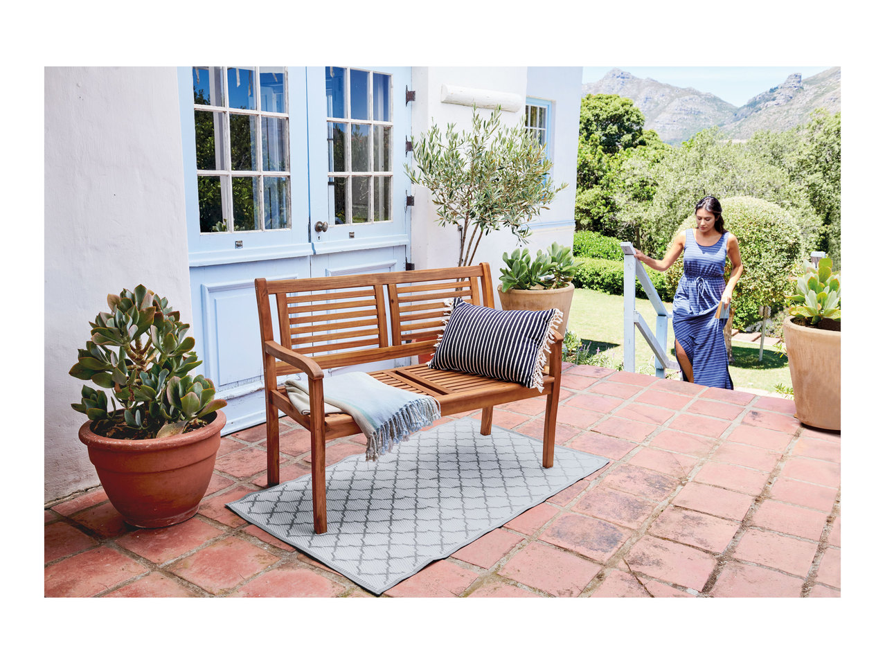 Florabest Acacia Garden Bench1