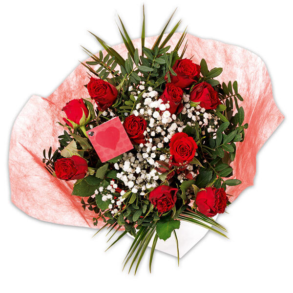 Floristen Valentinsstrauß