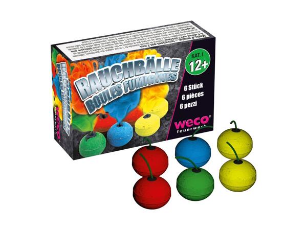 Boules fumigènes WECO, 6 pièces