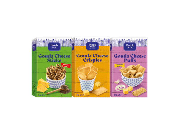 Snacks med goudaost