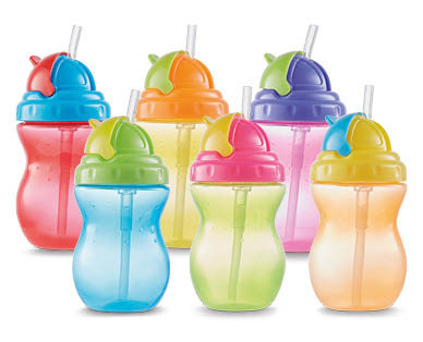 NUBY Drink Bottles, Suction Bowl or 4pk Spoons