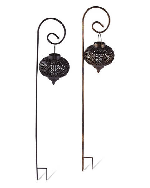 Solar Marrakesh Crook Lanterns