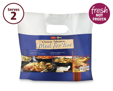 Takeaway Chinese Meal for 2