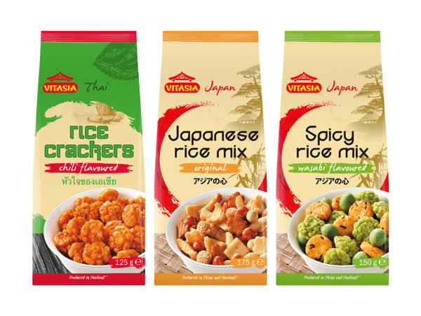 RIS- OCH JORDNÖTSSNACKS