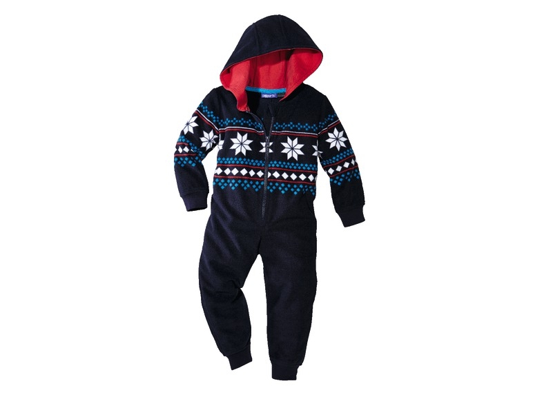 Boys' or Girls' One Piece Fleece Pyjamas