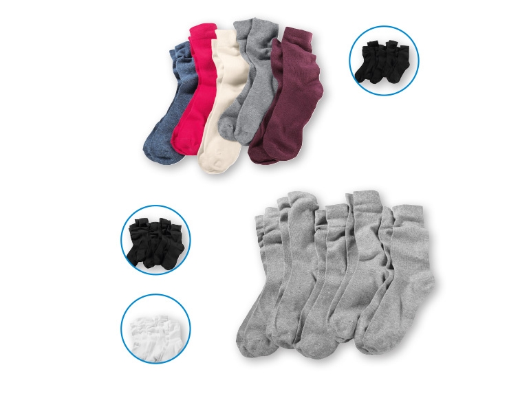 Esmara/Livergy Ladies' or Men's Socks
