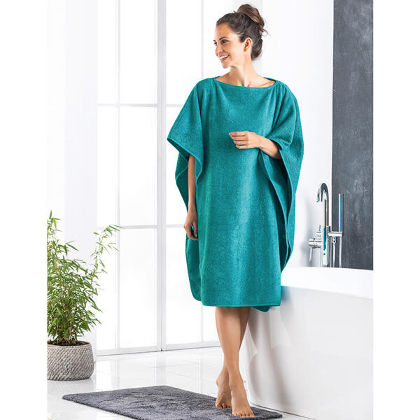 XL-Badetuch-Poncho 2in1