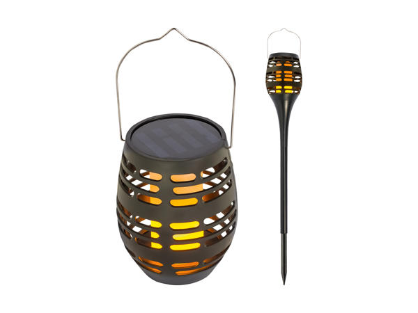 Flambeau solaire de jardin