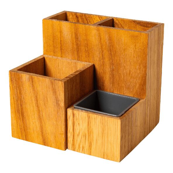 EXPERTIZ(R) 				Porte-crayons en bois