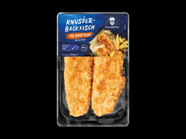 Seelachs im Backteig